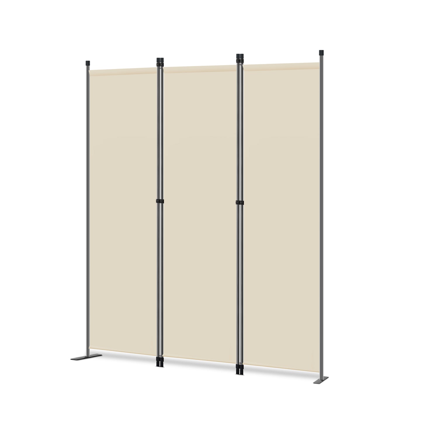 MUHENWE Foldable Room Divider 3 Panels 